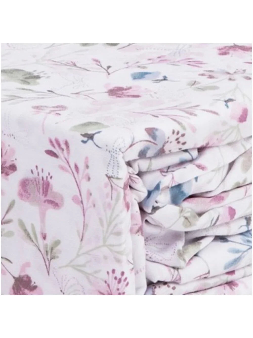 SHABBY CHIC Cotton Misty Botanical Sheet Set